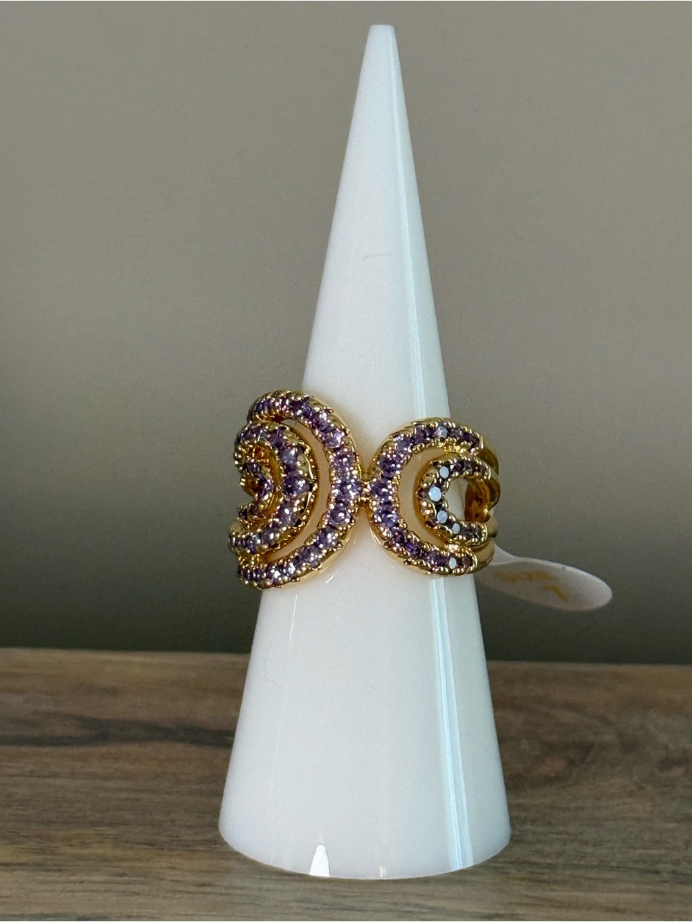 Bomb Party OG Ring “Rebellious Sparkle” Size 7. Brand New!!!